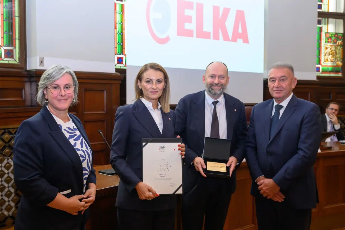ELKA Receives the Zlatna kuna Award for the Second Consecutive Year