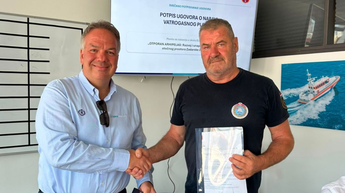 ISKRA Shipyard to Build New Firefighting Vessel for Zadar County